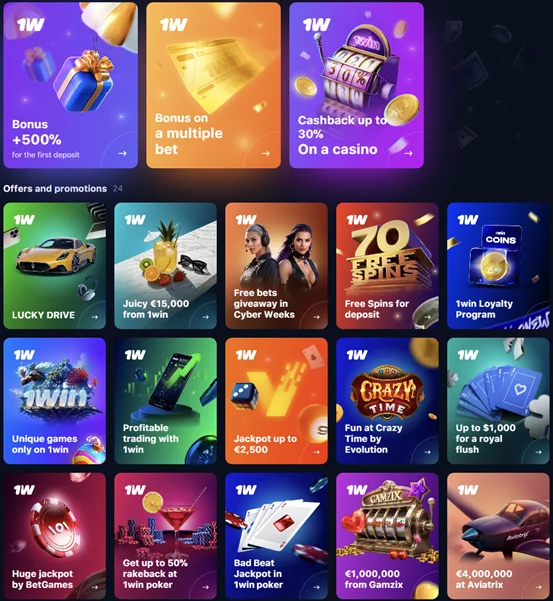 1win casino