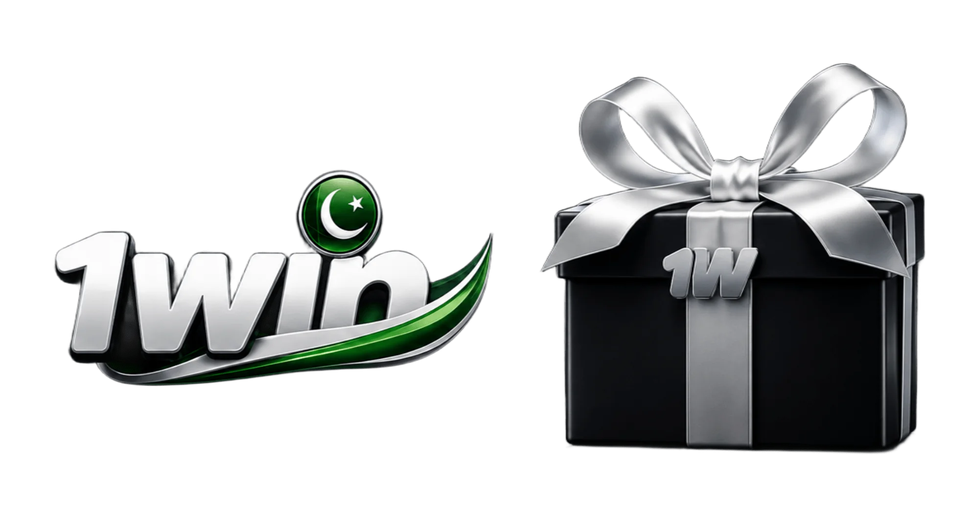 Black Gift Box Welcome Bonus 1win